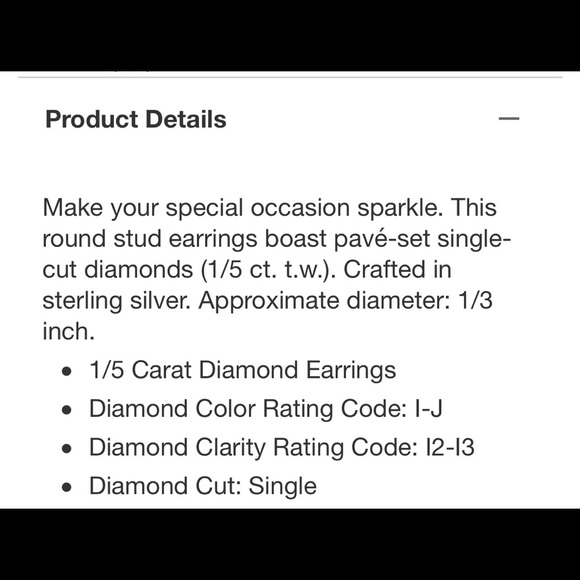 Diamond Pavé Stud Earrings in Sterling Silver - Picture 2 of 6